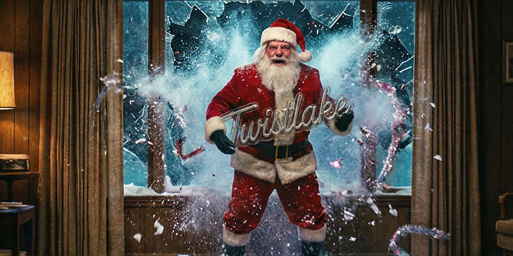 A holiday greeting with a twist